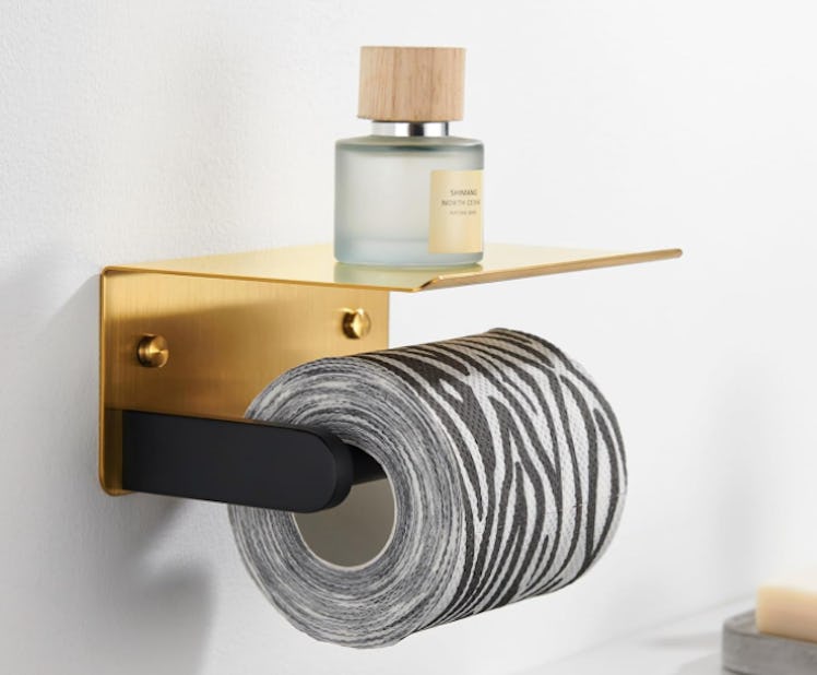 APLusee Toilet Paper Holder Shelf 