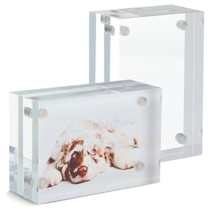 Juvale Acrylic Picture Frame (2-Pack)