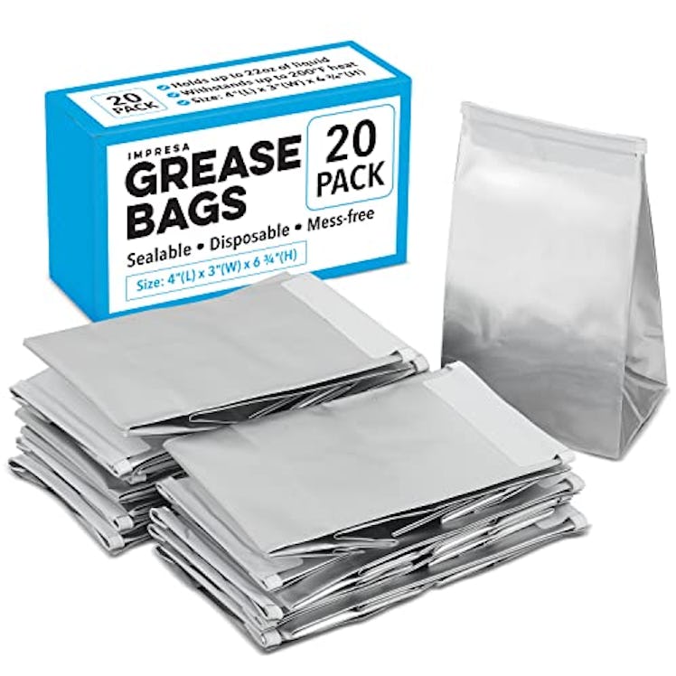 IMPRESA Grease Bag Disposable Inserts (20-Pieces)