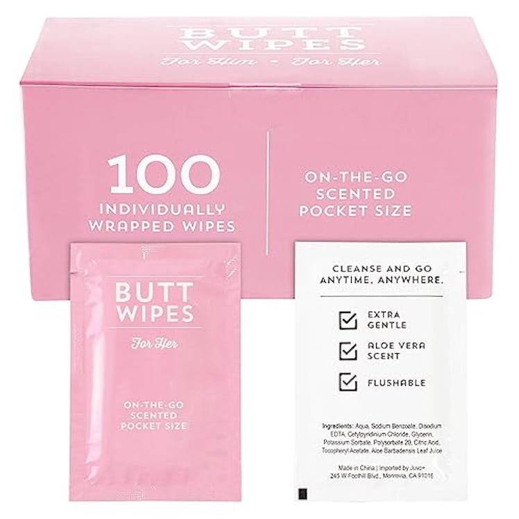 BLUE PANDA Wet Travel Butt Wipes (100-Pack)