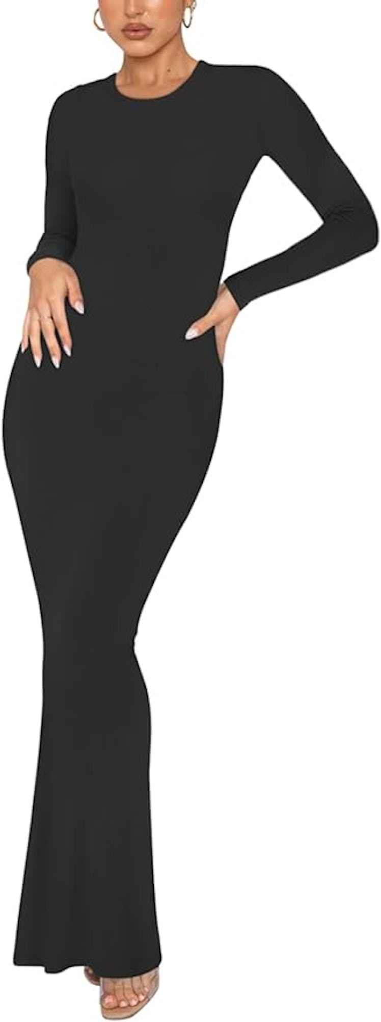 REORIA Bodycon Maxi Dress