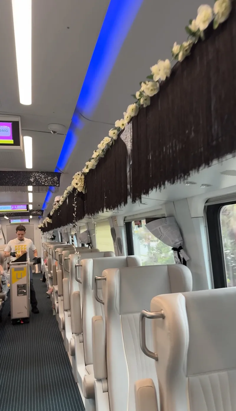 Taylor's Shows Rides I Took A 3-Hour Taylor Swift-Themed Train Ride To The Eras Tour