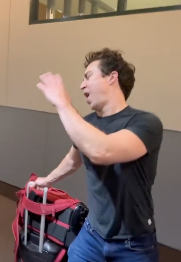 Brian Jordan Alvarez&rsquo;s &ldquo;I love your daughter&rdquo; TikTok. Screenshot via TikTok