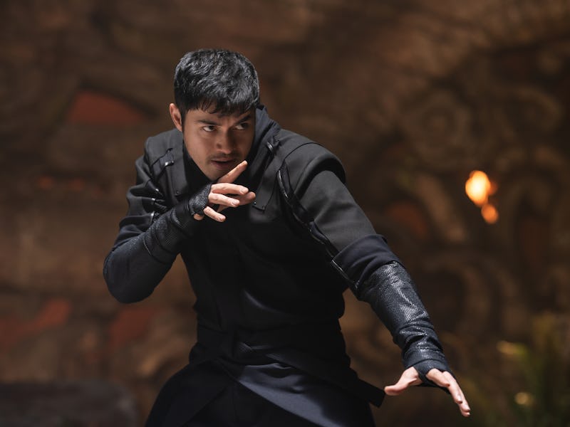 Henry Golding as Snake Eyes in Snake Eyes: G.I. Joe Origins