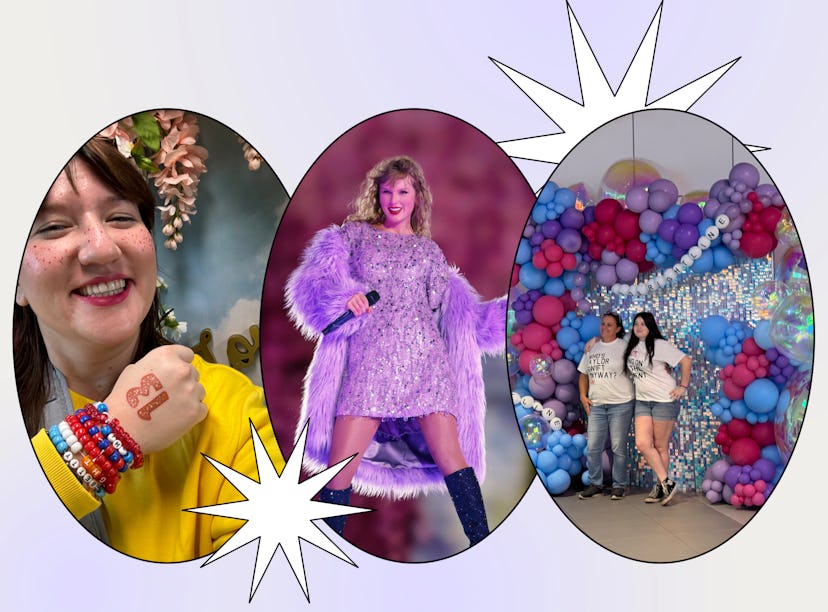 I took a Taylor Swift-themed train to the Eras Tour in Miami.