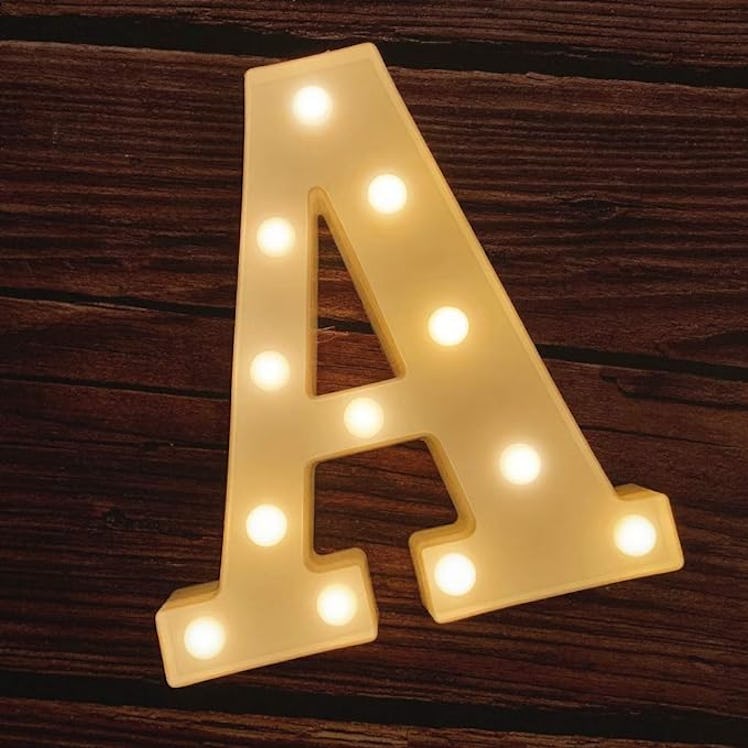 MUMUXI Marquee Light Up Letters 