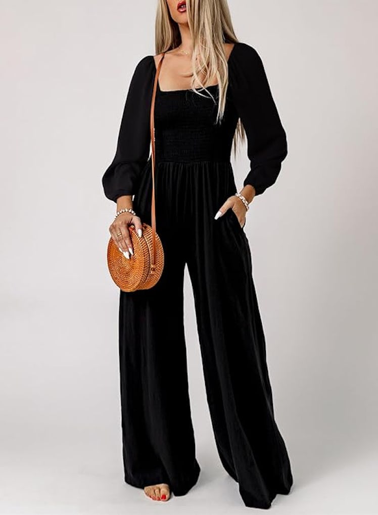 Dokotoo Loose Wide Leg Jumpsuit