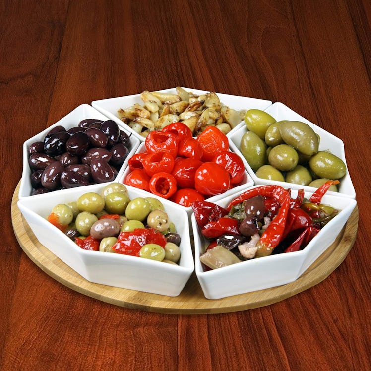 Elama Ceramic Condiment Appetizer Set