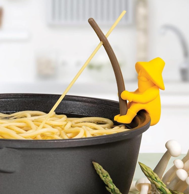 OTOTO Al Dente Pasta Man Spaghetti Tester & Steam Releaser