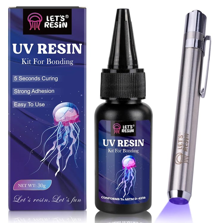  LET'S RESIN UV Resin Kit with Light