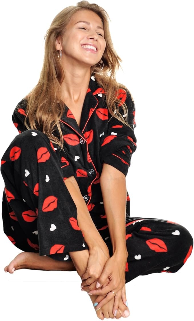 Angelina Fleece Pajama Set (2 Pieces)