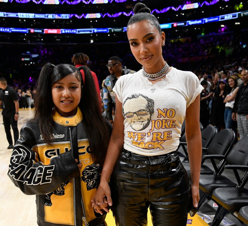 North West got Kim Kardashian a bizarre diamond necklace birthday gift.
