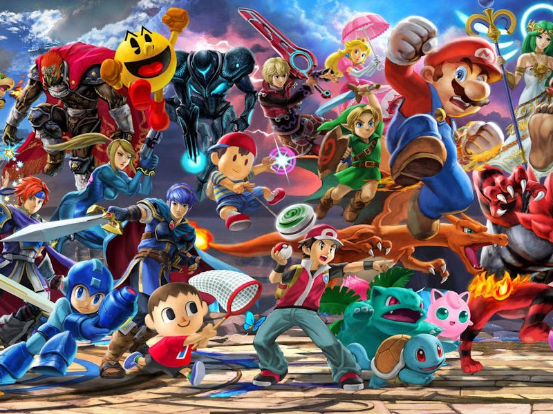 artwork from Super Smash Bros. Ultimate