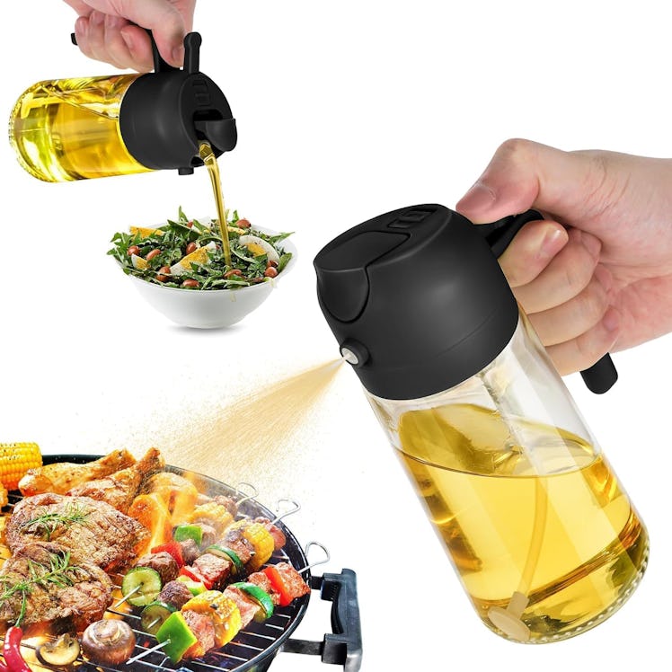 TrendPlain Olive Oil Dispenser and Sprayer