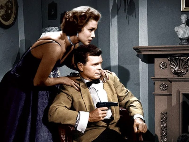 Linda Christian as Valerie Mathis Barry Nelson as James Bond.