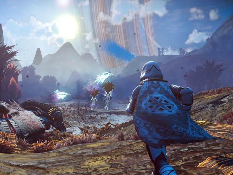 screenshot from No Man's Sky The Cursed expedition