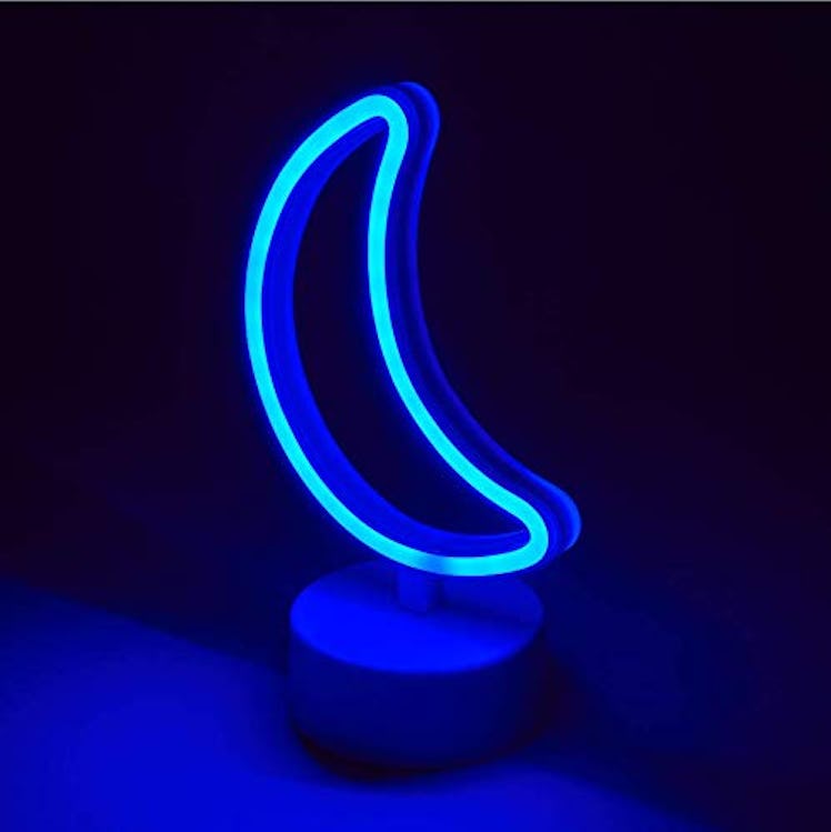 Amped & Co Crescent Moon Desk Light