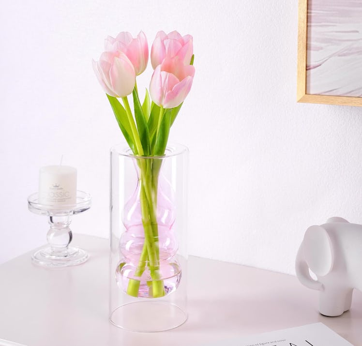 ZENS Modern Glass Vase