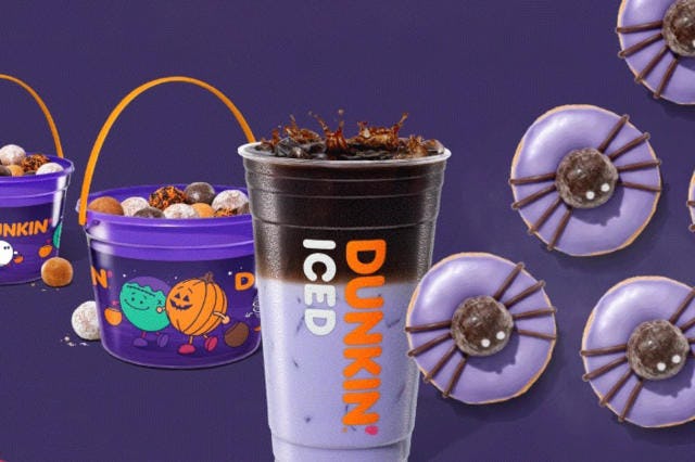 I Tried Dunkin's 2024 Halloween Menu (OMG, The Potion Macchiato)