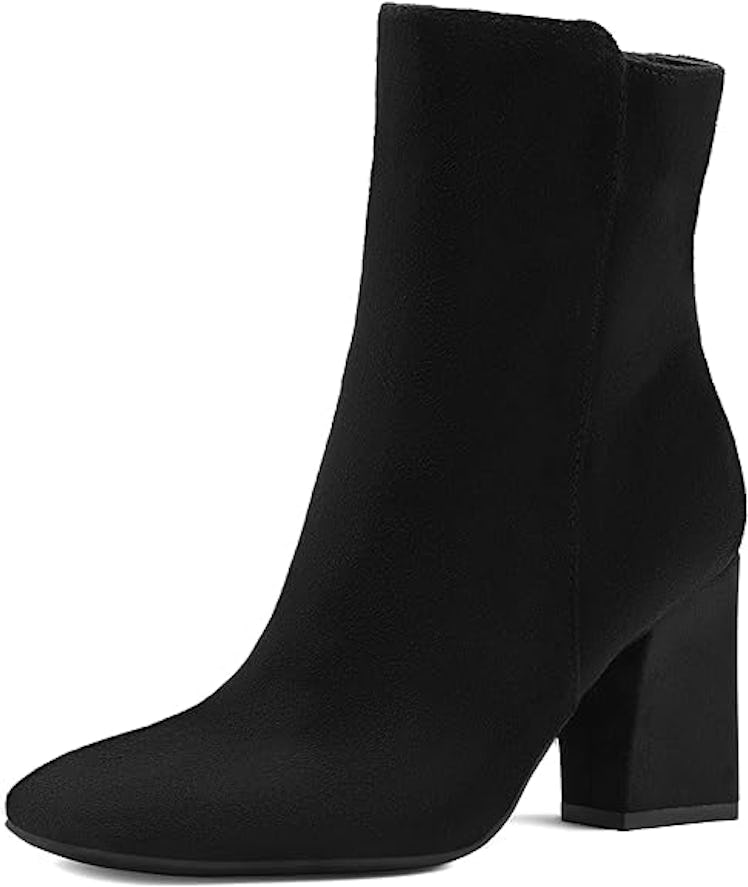 mysoft Square Toe Ankle Boots