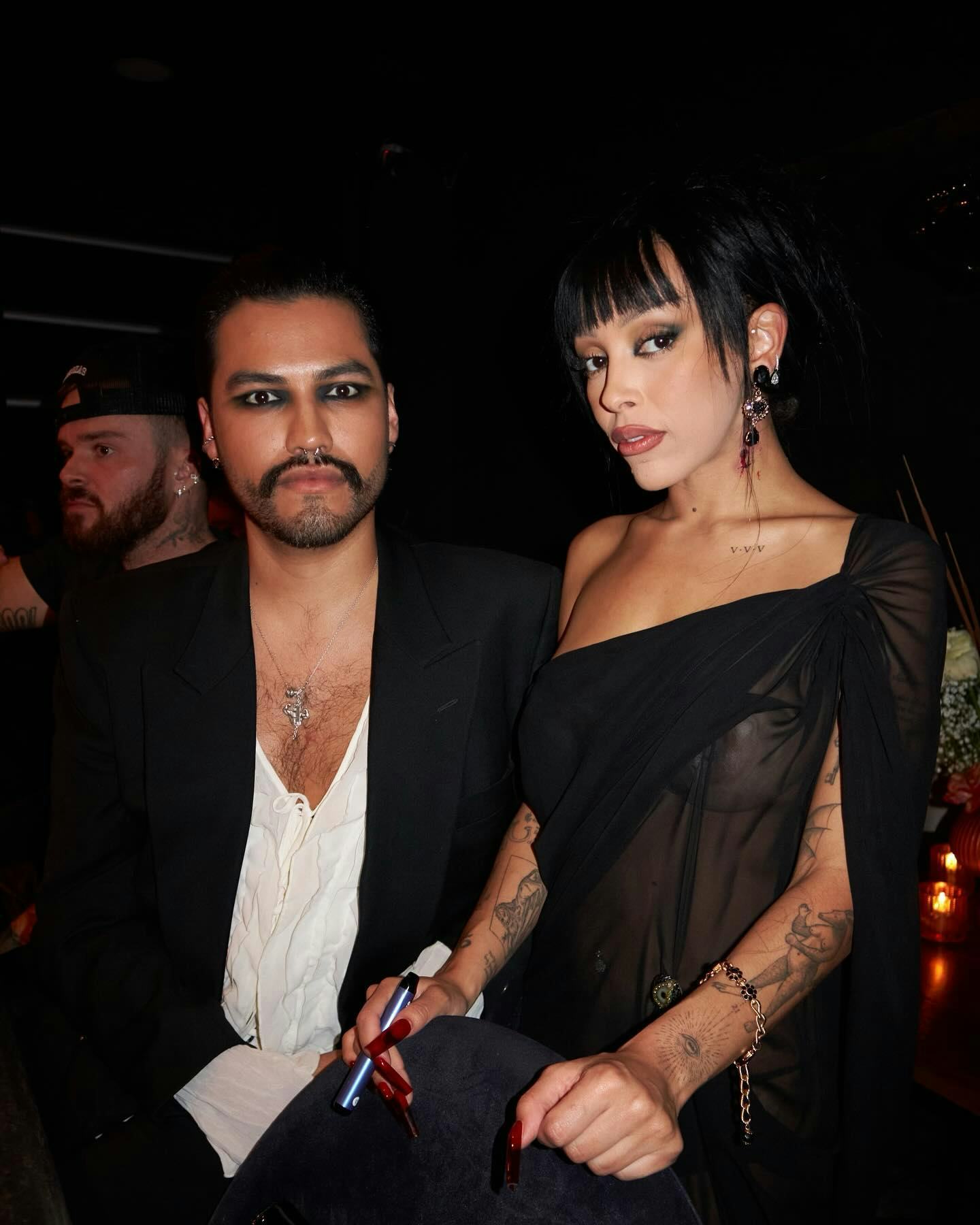 Doja Cat freed the nip and wore the stringiest G-string ever strung.