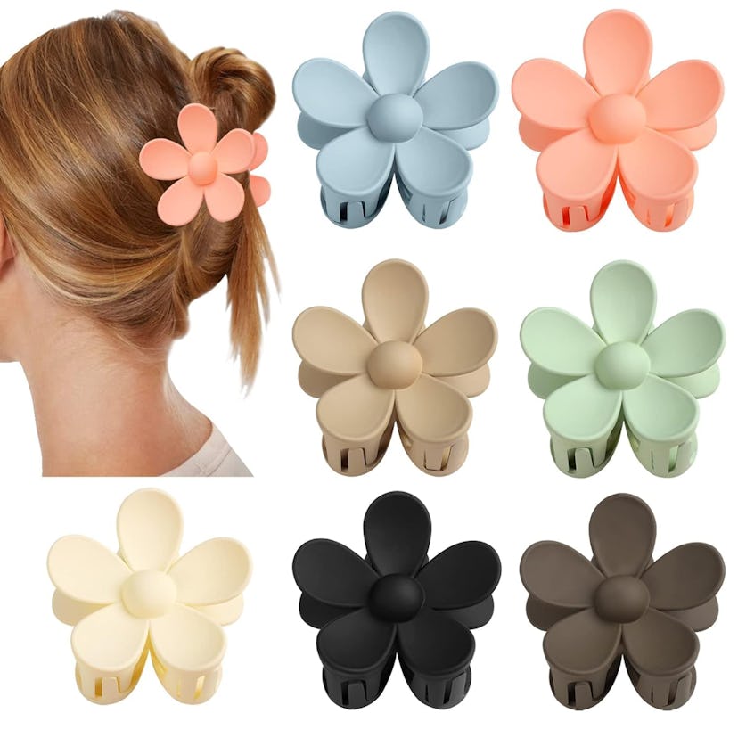 Vivinin Flower Claw Clips (7-Pack)