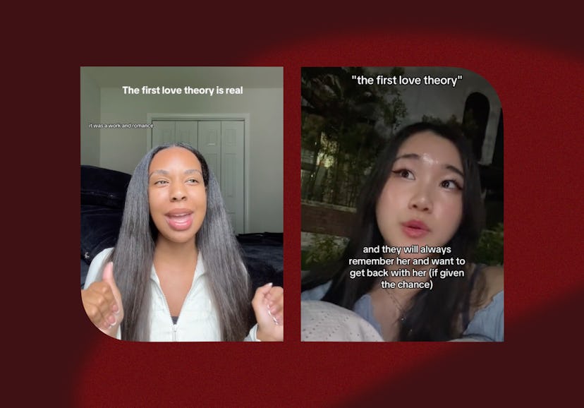 TikTok is obsessed with the "first love" theory.