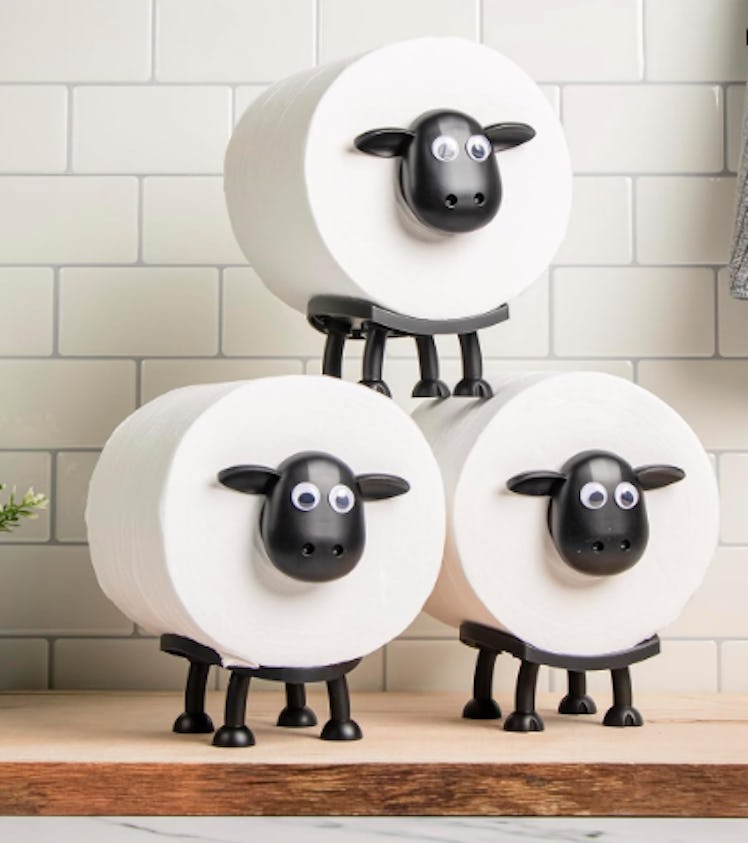 VELENTI Sheep Toilet Roll Holder (Set of 3)