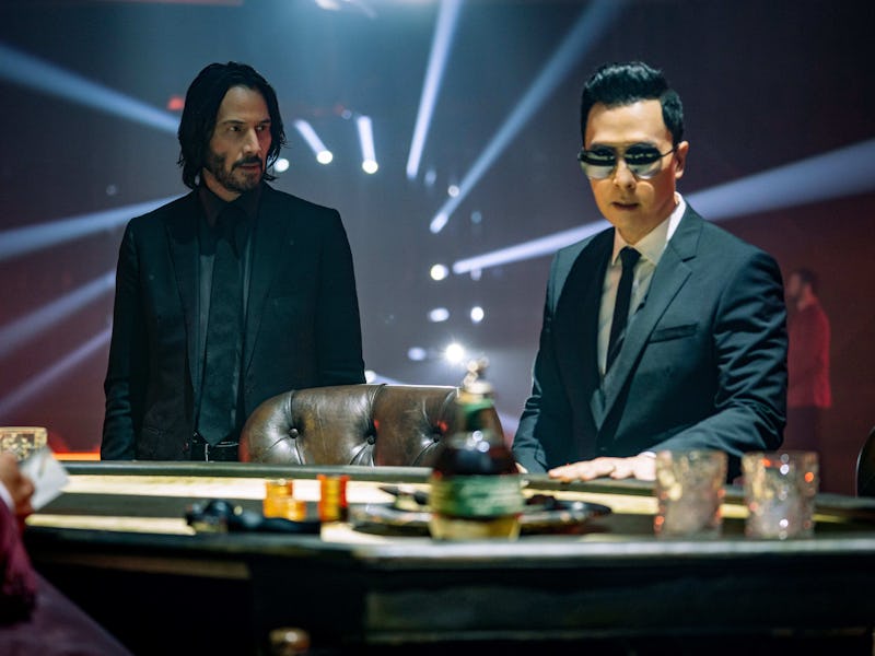 Keanu Reeves and Donnie Yen in John Wick: Chapter 4