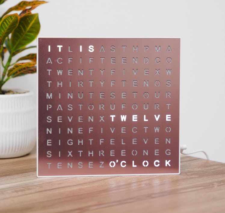 Sharper Image® LED Light-Up Word Clock