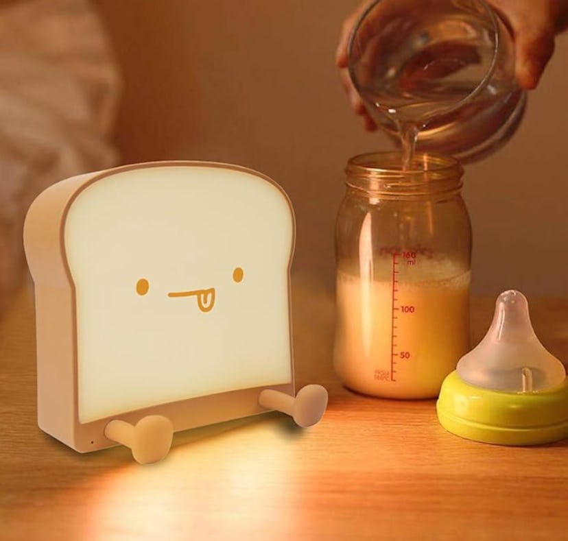 QANYI Toast Bread LED Night Light 