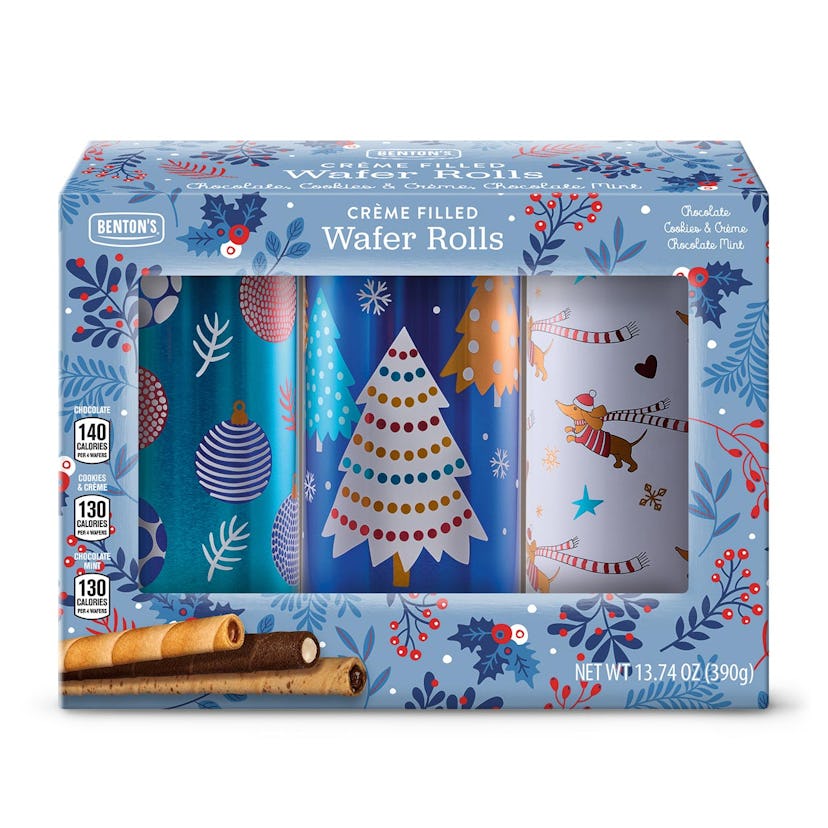 Benton's Holiday Creme Wafer Rolls