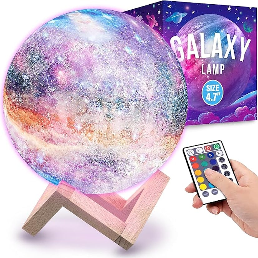 Mind-Glowing Galaxy Moon Lamp