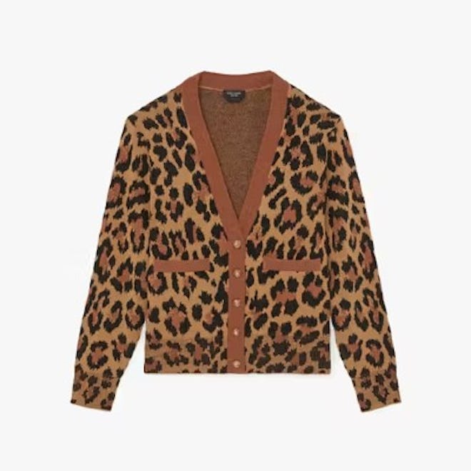Leopard Print Cardigan