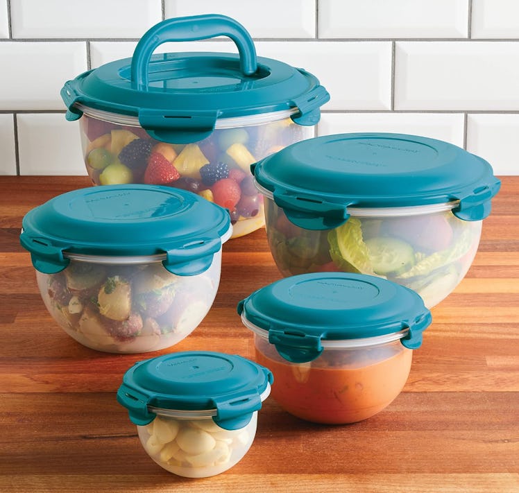 Rachael Ray Leak-Proof Food Storage Bin Set (10-Pieces)