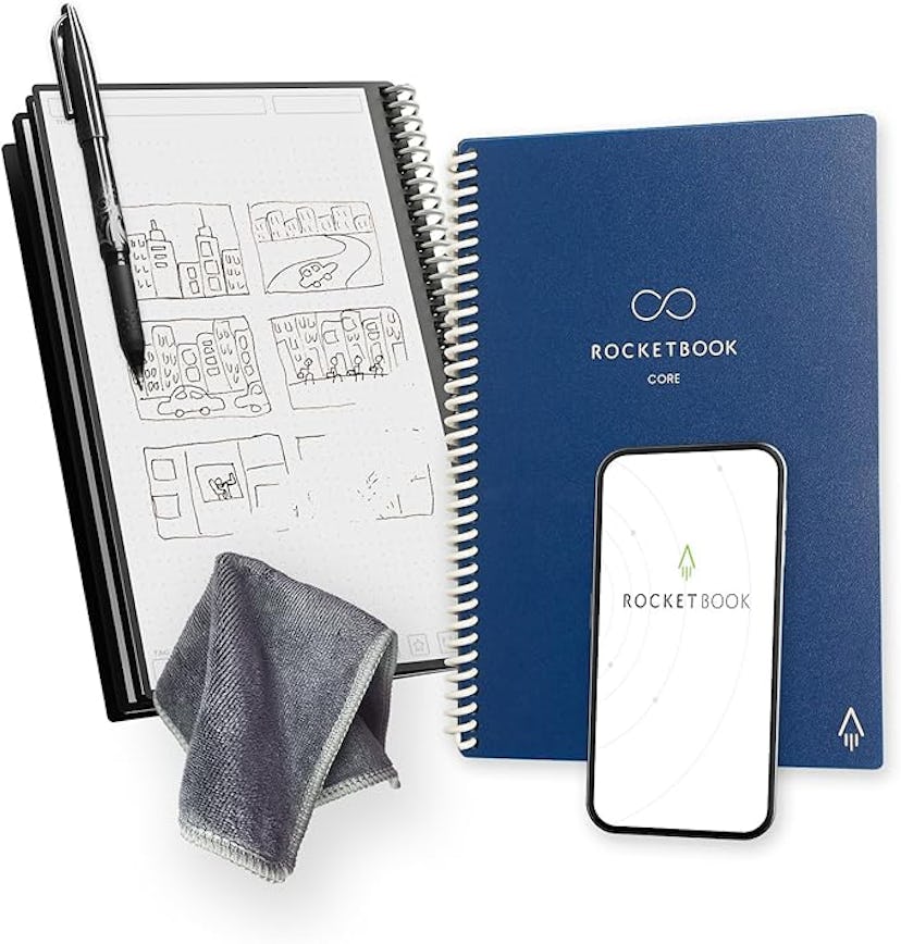 Rocketbook Core Reusable Spiral Notebook