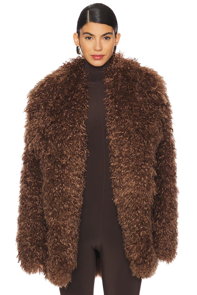 Anine By Lola Jacket In Choco