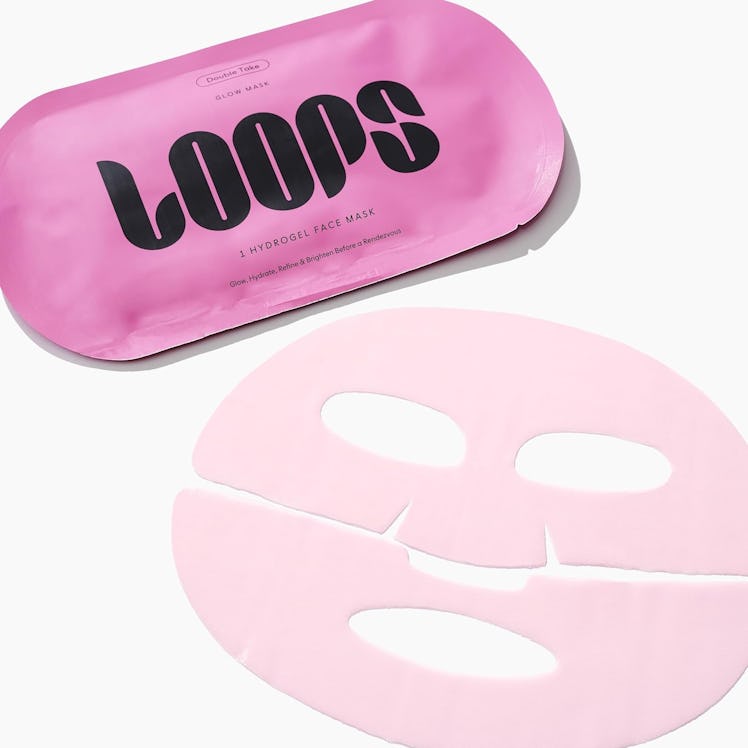 Loops Glow Hydrogel Face Mask