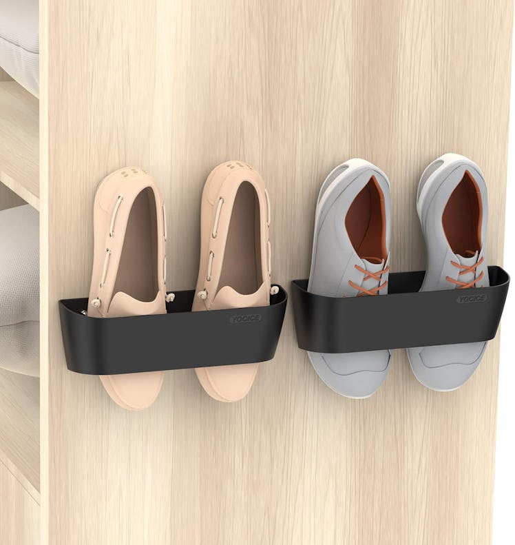 Yocice Wall-Mounted Shoe Rack (2-Pack)