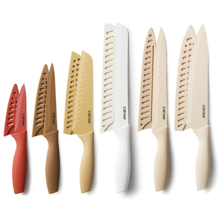 CAROTE Kitchen Knife Set (12 Pieces)