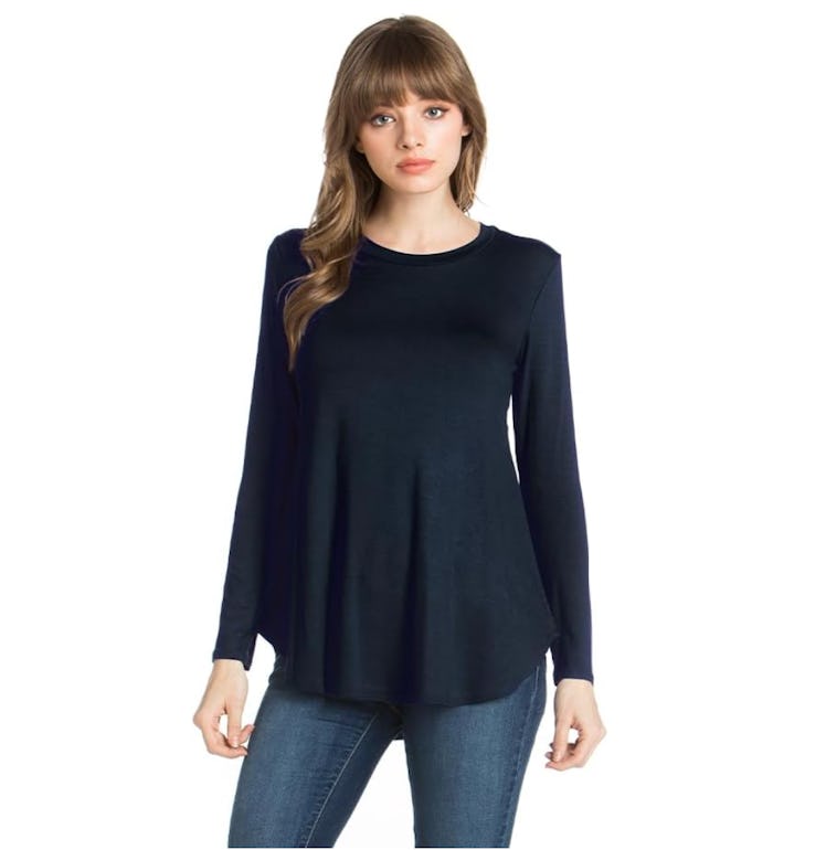 Azules Long Sleeve Tunic Top