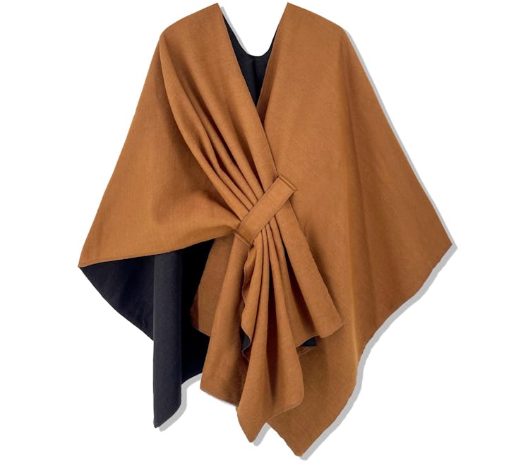 Moss Rose Shawl Wrap Poncho 