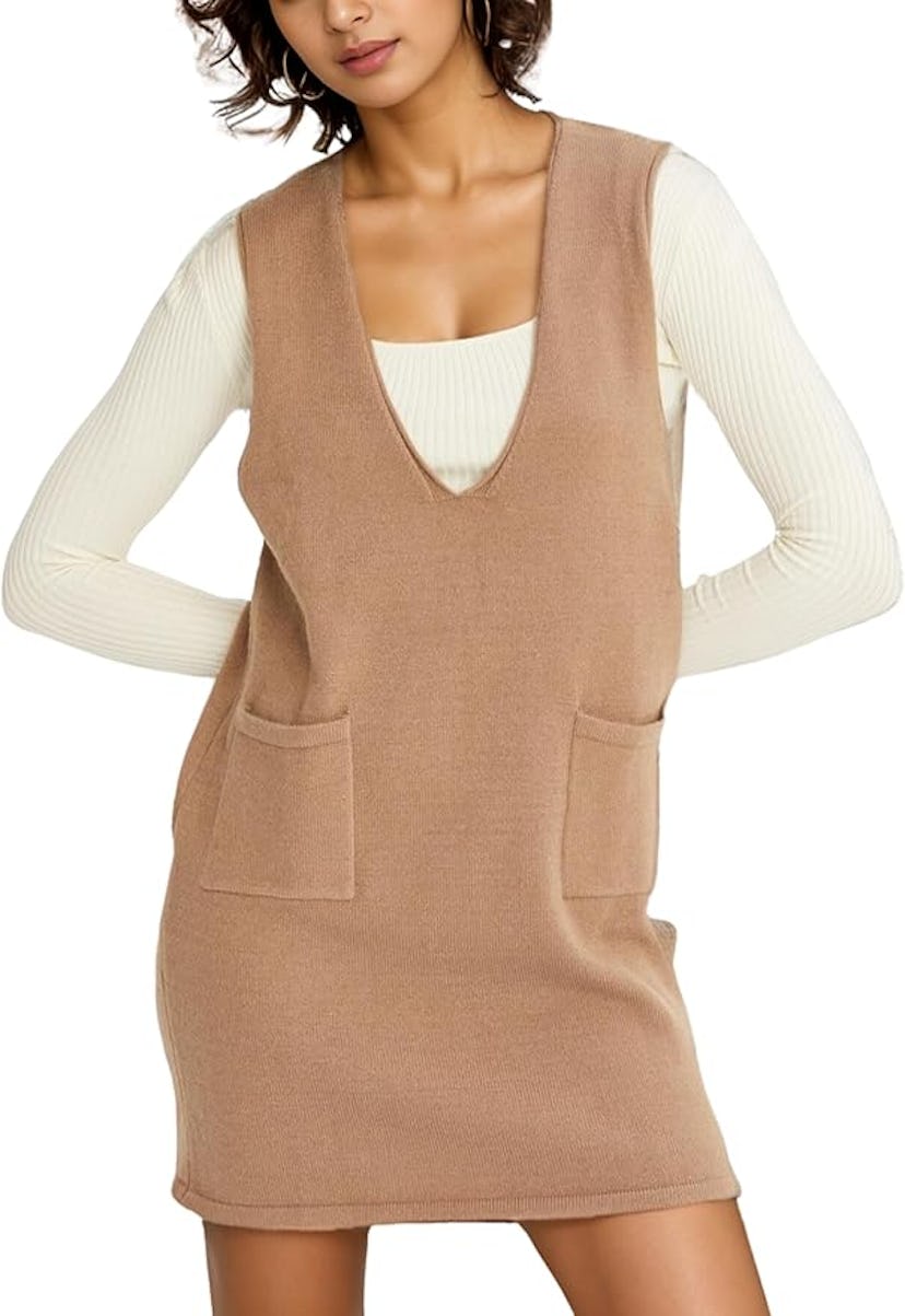 Meyhad Sweater Vest Dress