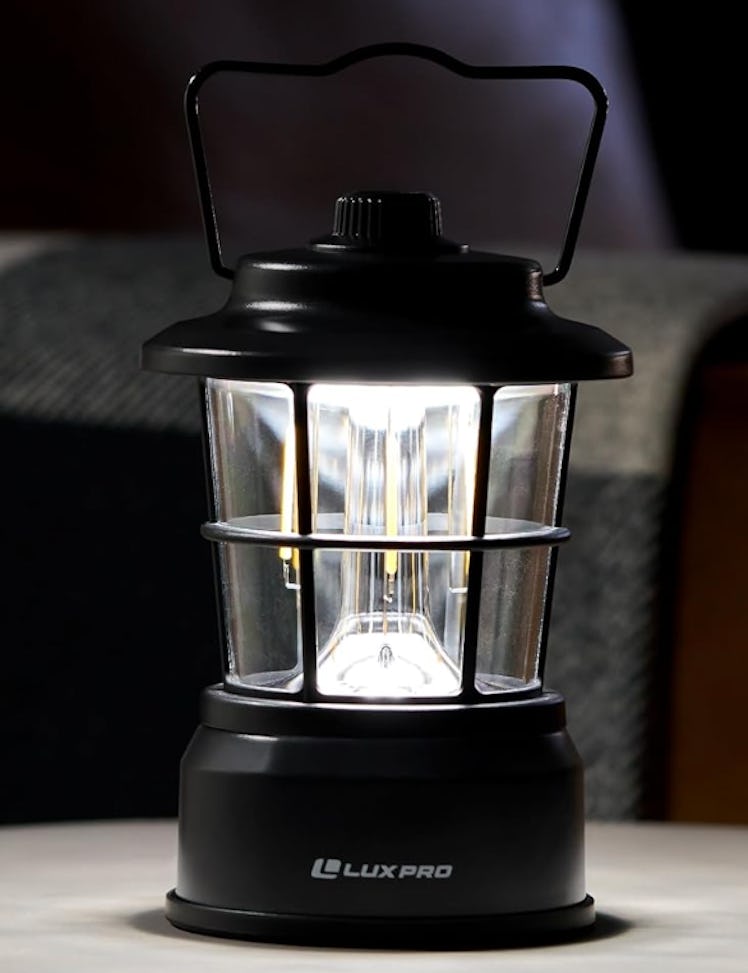 LUXPRO Battery-Powered LED Emergency Lantern