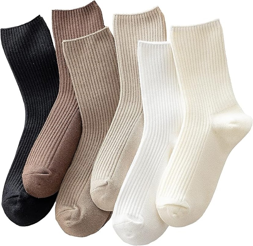 ACCFOD Crew Socks (6-Pack)