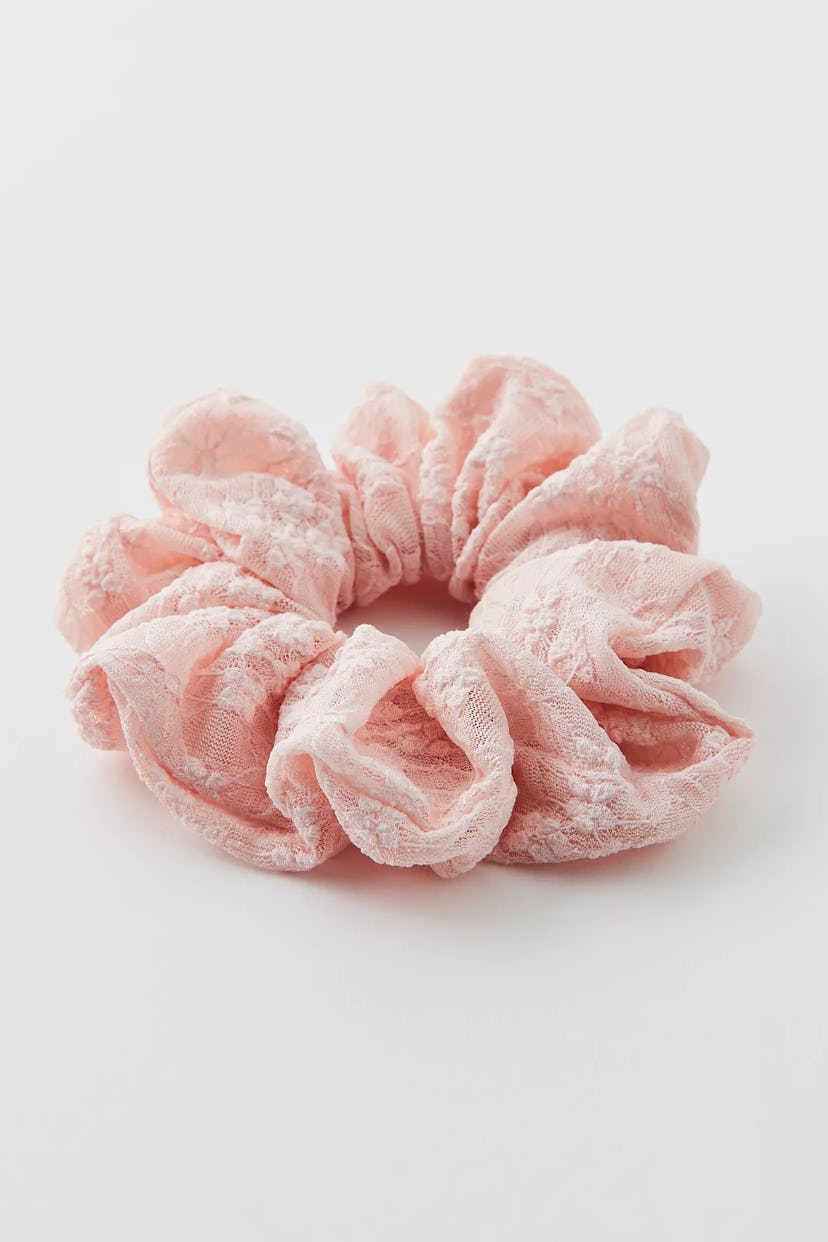 Mesh Lace Scrunchie