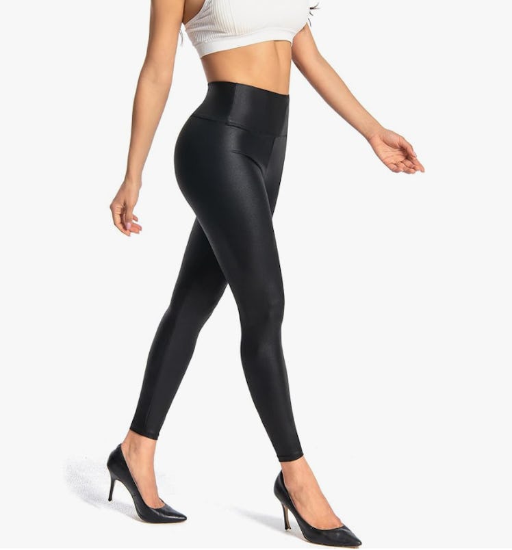 Hooxum Faux Leather Leggings