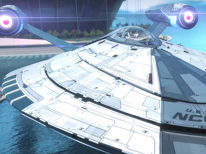 The USS Prodigy in Season 2 finale of 'Star Trek: Prodigy.'