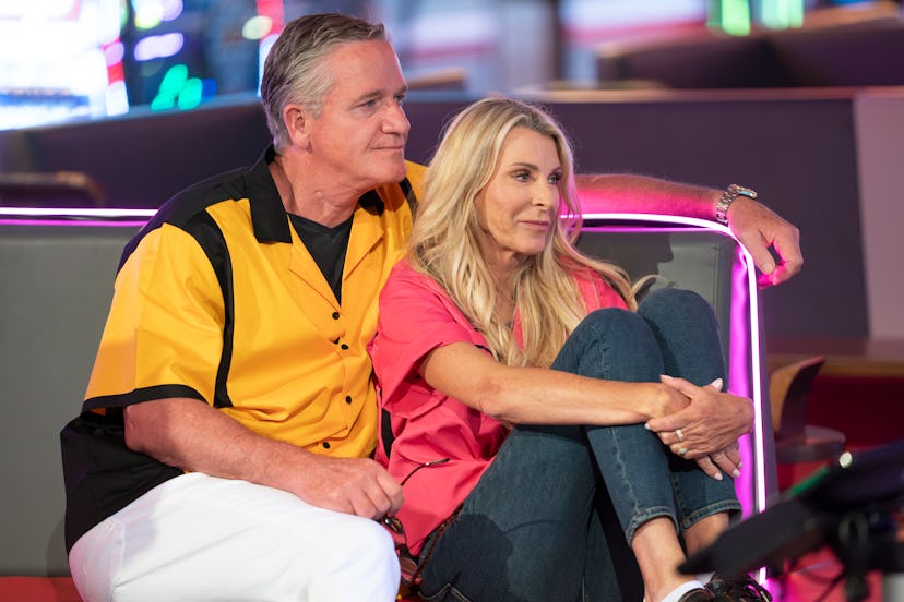 Chock and Joan on The Golden Bachelorette’s Fantasy Suites episode.