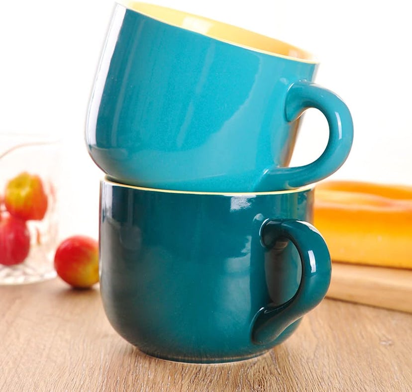 WHJY Ceramic Soup Mug